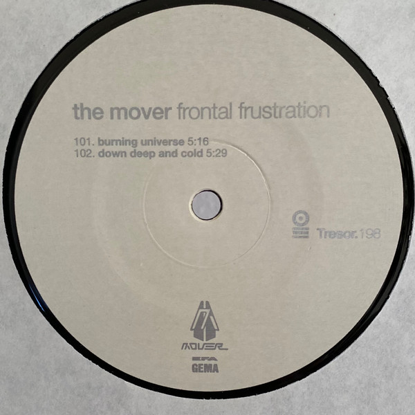 The Mover - Frontal Frustration | Tresor (Tresor 198) - 3