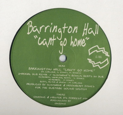 Barrington Hall - Can't Go Home | Electrik Soul (ES 7005)