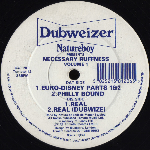 Natureboy - Necessary Ruffness Volume 1 | Tomato Records (Tomato 12) - main Natureboy - Necessary Ruffness Volume 1 | Tomato Records (Tomato 12) - main