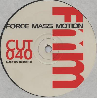 Force Mass Motion - Headrock / In To You | Rabbit City Records (CUT 040) - 2