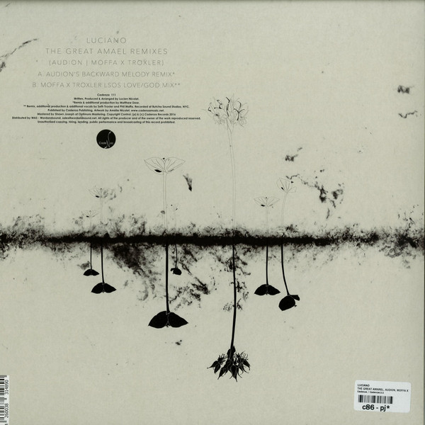 Luciano - The Great Amael Remixes | Cadenza (CADENZA 111) - 2