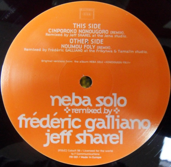 Neba Solo - Cinporoko Nonougoro / Noumou Foly (Remixes) | Frikyiwa (FRI 001) - 2 Neba Solo - Cinporoko Nonougoro / Noumou Foly (Remixes) | Frikyiwa (FRI 001) - 2