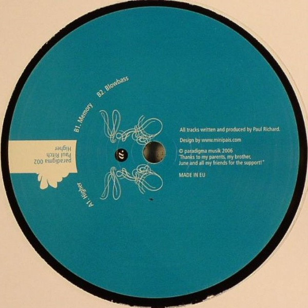 Paul Ritch - Higher | Paradigma Musik (paradigma 002) - 2 Paul Ritch - Higher | Paradigma Musik (paradigma 002) - 2