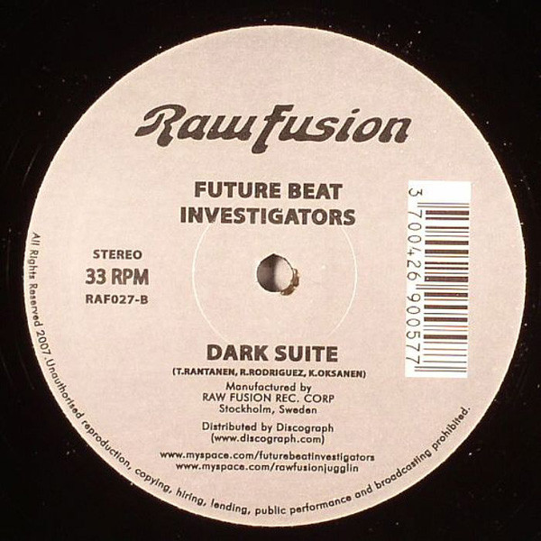 Future Beat Investigators - Forthosewhoknow E.P. | Raw Fusion Recordings (RAF027) - 3