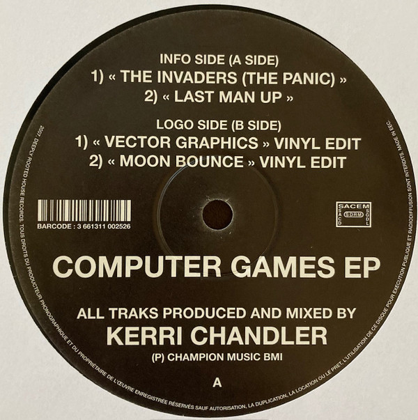Kerri Chandler - Computer Games EP | Deeply Rooted House (DRH013) - 3