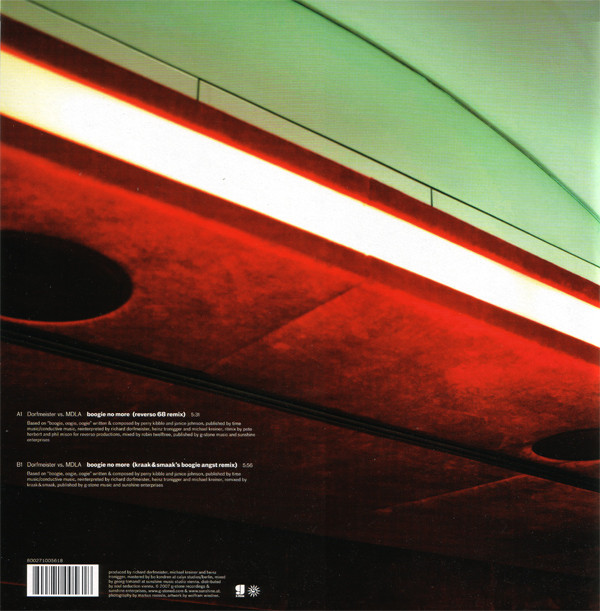 Richard Dorfmeister vs. Madrid De Los Austrias - Boogie No More | G-Stone Recordings (GSMX2 027) - 2