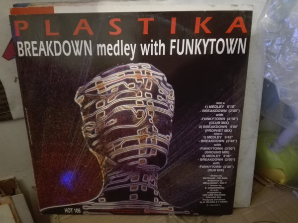 Plastika - Breakdown Medley With Funkytown | Hotline Records (HOT 106)