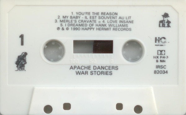 Apache Dancers - War Stories | I.R.S. Records (IRSC-82034) - 3 Apache Dancers - War Stories | I.R.S. Records (IRSC-82034) - 3