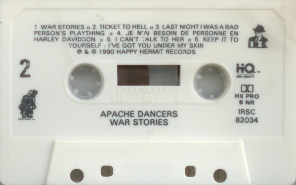 Apache Dancers - War Stories | I.R.S. Records (IRSC-82034) - 4 Apache Dancers - War Stories | I.R.S. Records (IRSC-82034) - 4