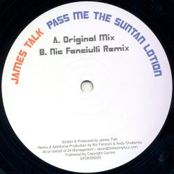 James Talk - Pass Me The Suntan Lotion | Spoken Recordings (SPOKEN005) - 3 James Talk - Pass Me The Suntan Lotion | Spoken Recordings (SPOKEN005) - 3