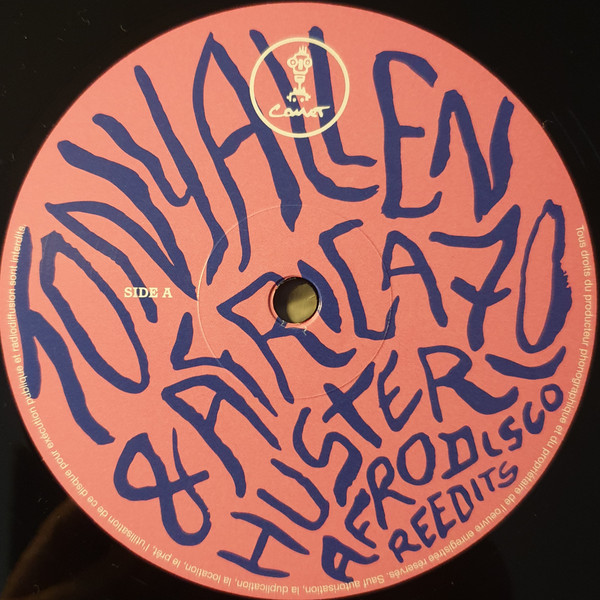 Tony Allen & Africa 70 - Hustler (Disco Afro Remixes) | Comet Records (Comet 076) - 4 Tony Allen & Africa 70 - Hustler (Disco Afro Remixes) | Comet Records (Comet 076) - 4