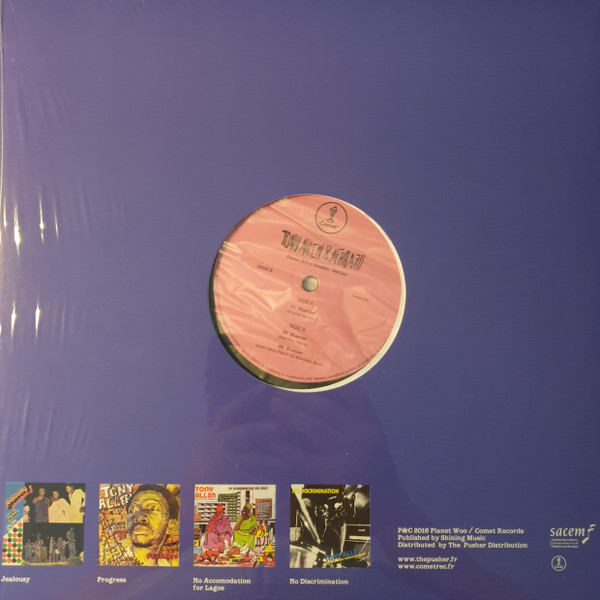 Tony Allen & Africa 70 - Hustler (Disco Afro Remixes) | Comet Records (Comet 076) - 3 Tony Allen & Africa 70 - Hustler (Disco Afro Remixes) | Comet Records (Comet 076) - 3