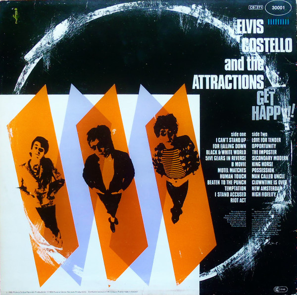 Elvis Costello And The Attractions - Get Happy!! | F-Beat (FBR 30001) - 2 Elvis Costello And The Attractions - Get Happy!! | F-Beat (FBR 30001) - 2