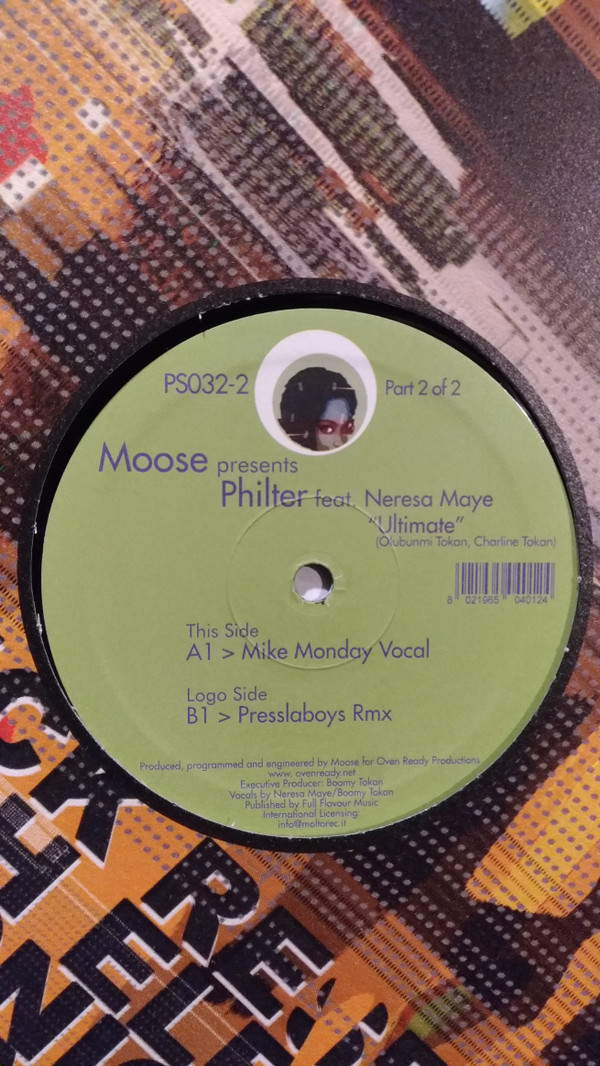 Moose Presents Philter - Ultimate | Presslab Records (PS 032-2) - main Moose Presents Philter - Ultimate | Presslab Records (PS 032-2) - main