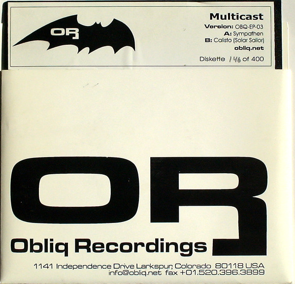 Multicast - Sympathen | Obliq Recordings (OBQ-EP-03)