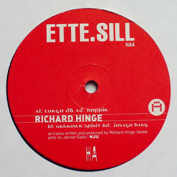 Richard Hinge - Ette.Sill | Hidden Agenda (HA4)