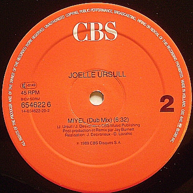 Joëlle Ursull - Miyel | CBS (654622 6) - 5