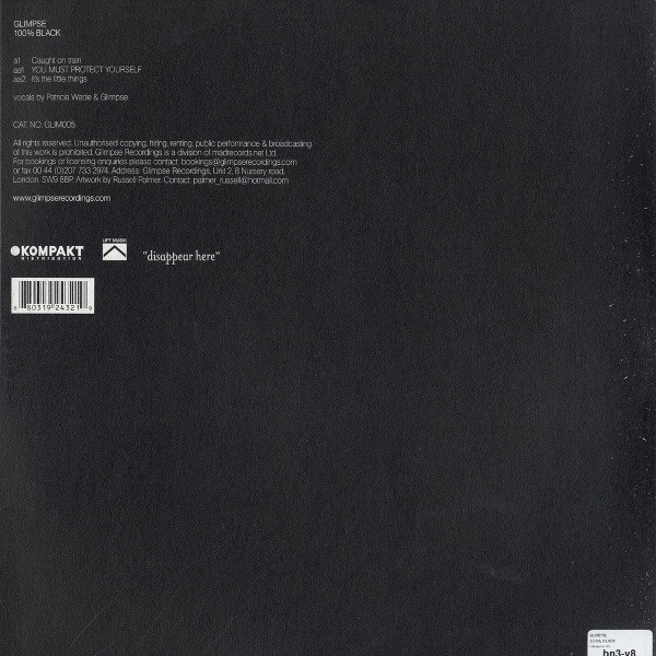 Glimpse - 100% Black | Glimpse (GLIM 005) - 2