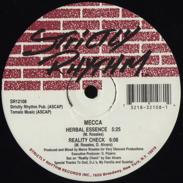 Mecca - It's Time To Jam | Strictly Rhythm (SR12108) - 2 Mecca - It's Time To Jam | Strictly Rhythm (SR12108) - 2