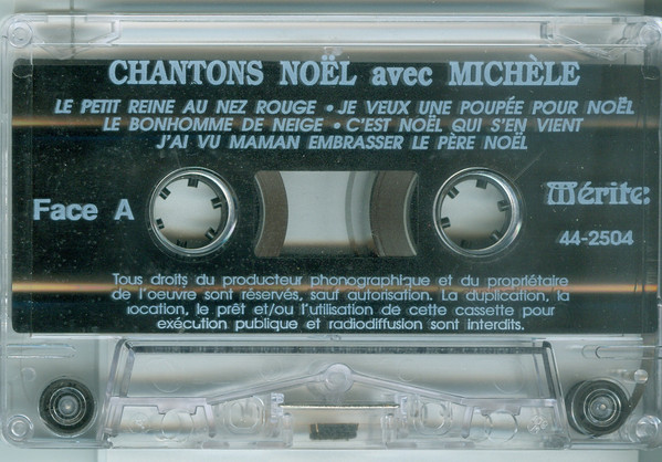 Michèle Richard - Chantons Noël Avec Michèle | Disques Mérite (44-2504) - 3 Michèle Richard - Chantons Noël Avec Michèle | Disques Mérite (44-2504) - 3