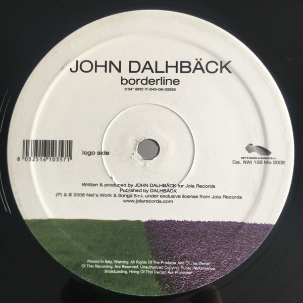 John Dahlbäck - Borderline / He Is Not | Net's Work International (NWI 126 Mix 2006) - 3