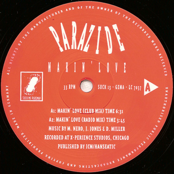 Parazide - Makin' Love | Suck Me Plasma (SUCK 13) - 3 Parazide - Makin' Love | Suck Me Plasma (SUCK 13) - 3