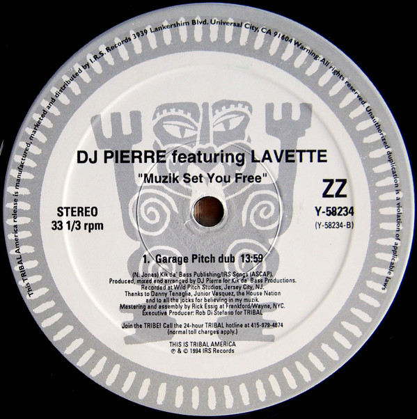 DJ Pierre & Lavette - Muzik Set You Free | TRIBAL America (Y-58234) - 4 DJ Pierre & Lavette - Muzik Set You Free | TRIBAL America (Y-58234) - 4