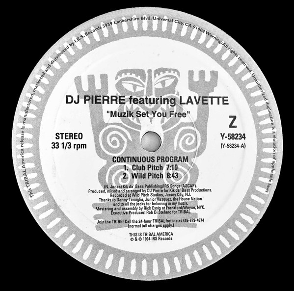 DJ Pierre & Lavette - Muzik Set You Free | TRIBAL America (Y-58234) - 5 DJ Pierre & Lavette - Muzik Set You Free | TRIBAL America (Y-58234) - 5