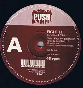 Push - Fight It | Push Records (PR001) - main Push - Fight It | Push Records (PR001) - main