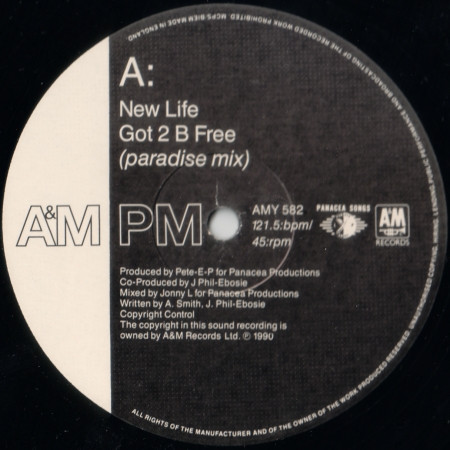 New Life - Got 2 B Free | A&M PM (AMY 582) - 3 New Life - Got 2 B Free | A&M PM (AMY 582) - 3