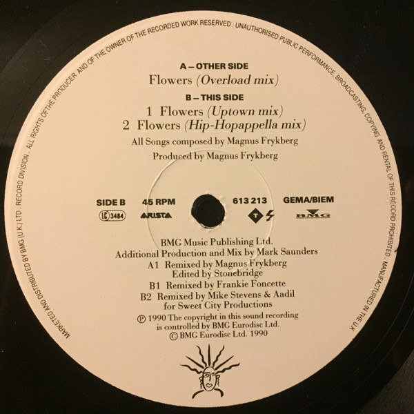 Titiyo - Flowers (Remixes) | Arista (613 213) - 4 Titiyo - Flowers (Remixes) | Arista (613 213) - 4