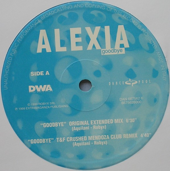 Alexia - Goodbye | Dance Pool (DAN 667562 6) - 3