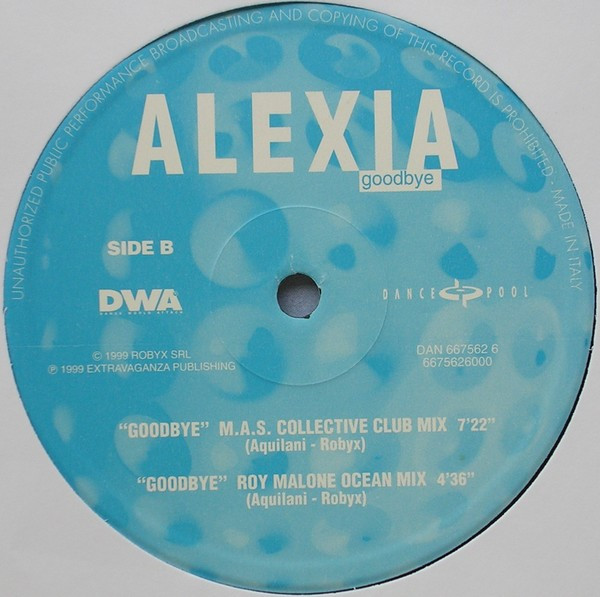Alexia - Goodbye | Dance Pool (DAN 667562 6) - 4