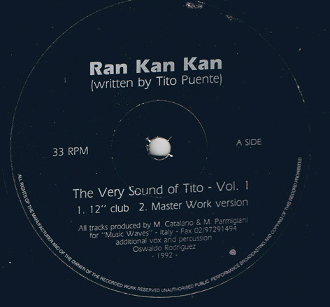Oswaldo Rodriguez - The Very Sound Of Tito Vol. 1 | Not On Label (VST-1)