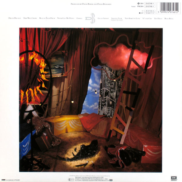 David Bowie - Never Let Me Down | EMI America (1C 064-24 0746 1) - 2