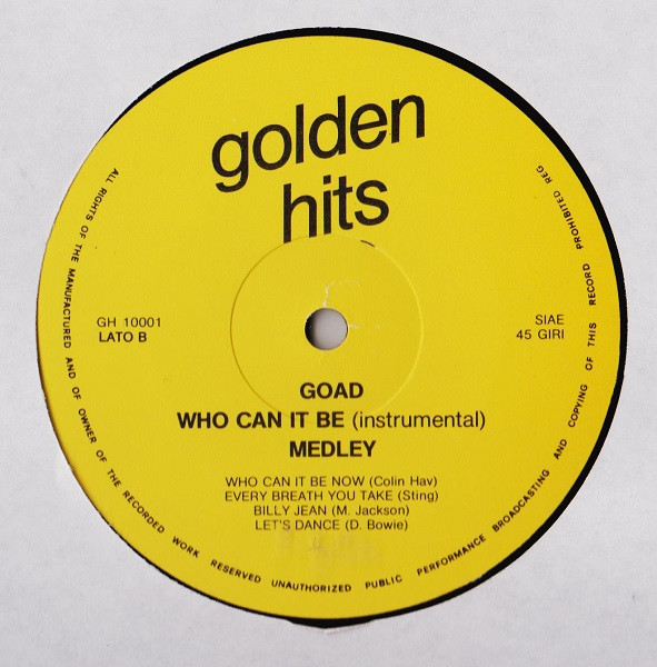 Goad - Who Can It Be | Golden Hits (GH 10001) - 4