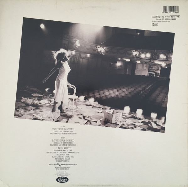 Tina Turner - Two People | Capitol Records (1C K 060 20 1519 6) - 2