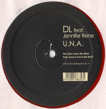 DL Feat. Jennifer Rene - U.N.A. | Ego Music (EGO MIX 058) - main