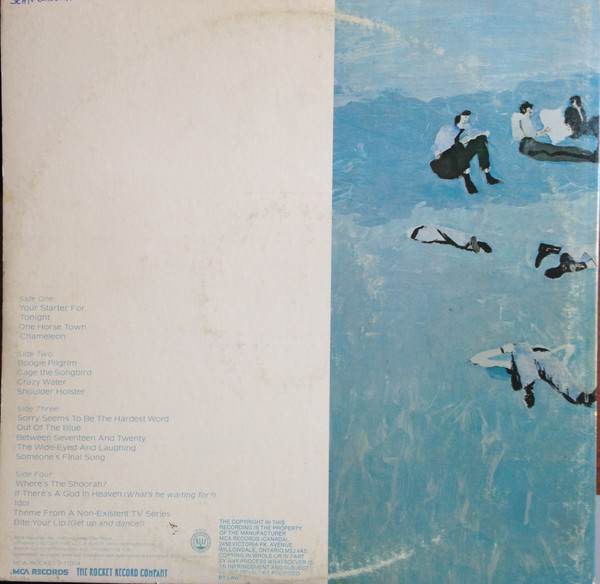 Elton John - Blue Moves | The Rocket Record Company (MCA2-11004) - 4 Elton John - Blue Moves | The Rocket Record Company (MCA2-11004) - 4