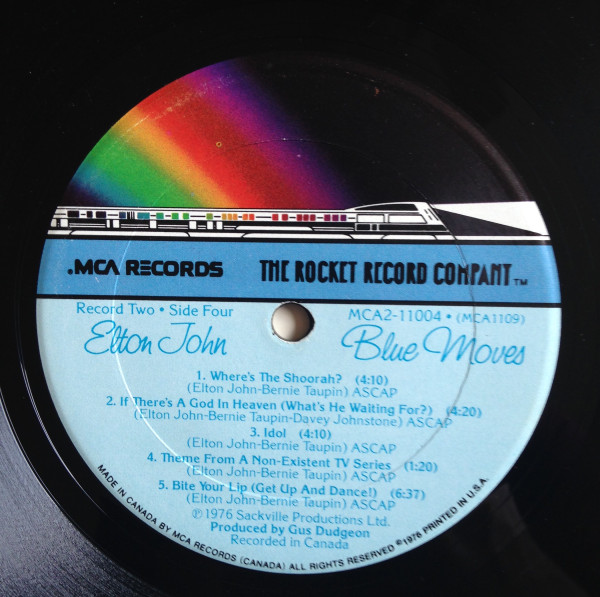 Elton John - Blue Moves | The Rocket Record Company (MCA2-11004) - 12 Elton John - Blue Moves | The Rocket Record Company (MCA2-11004) - 12
