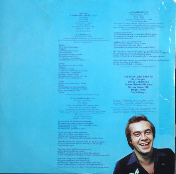 Elton John - Blue Moves | The Rocket Record Company (MCA2-11004) - 5 Elton John - Blue Moves | The Rocket Record Company (MCA2-11004) - 5