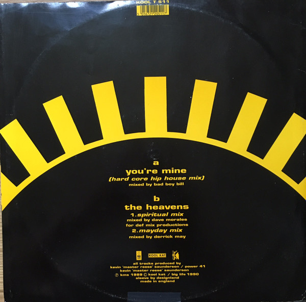 Reese Featuring M.C. Slow Mello Flo - You're Mine | Kool Kat (KOOL T 511) - 2