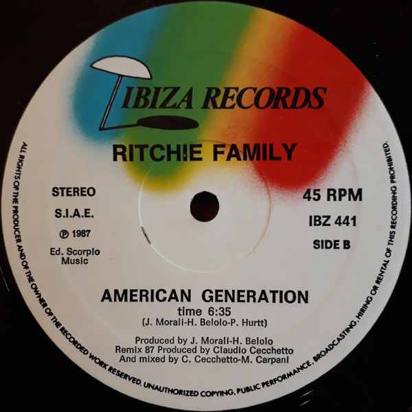The Ritchie Family - The Best Disco In Town | Ibiza Records (IBZ 651010 6) - 5 The Ritchie Family - The Best Disco In Town | Ibiza Records (IBZ 651010 6) - 5