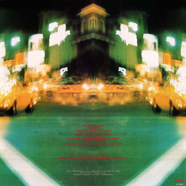 Gino Vannelli - Nightwalker | Arista (AL 9539) - 3