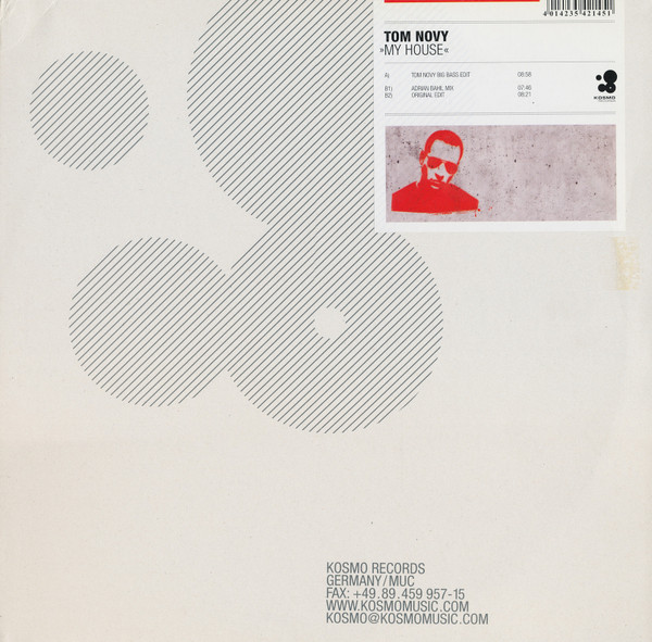 Tom Novy - My House | Kosmo Records (KOSD 2102) - main Tom Novy - My House | Kosmo Records (KOSD 2102) - main