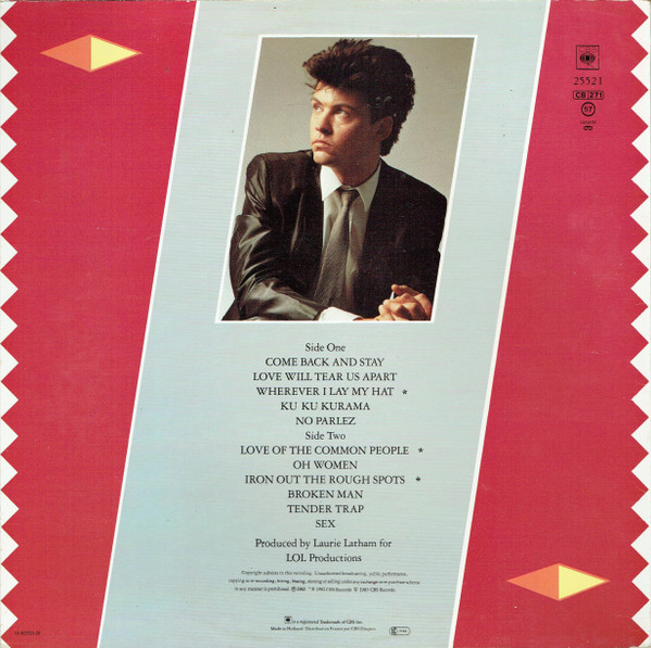Paul Young - No Parlez | CBS (CBS 25521) - 2 Paul Young - No Parlez | CBS (CBS 25521) - 2