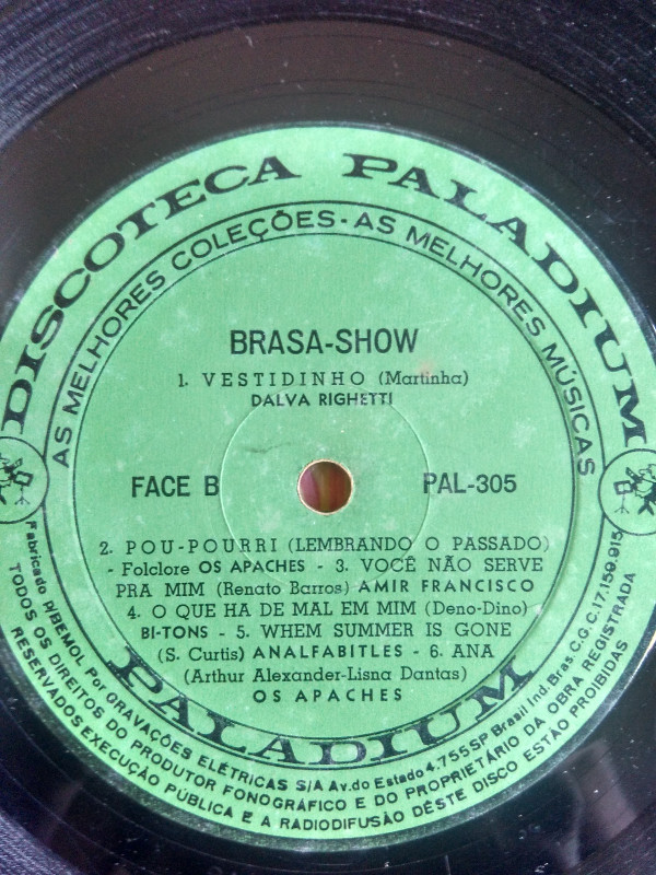 Various - Brasashow | Paladium (PAL-305) - 3