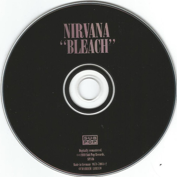 Nirvana - Bleach | Sub Pop (9878-70034-2) - 3