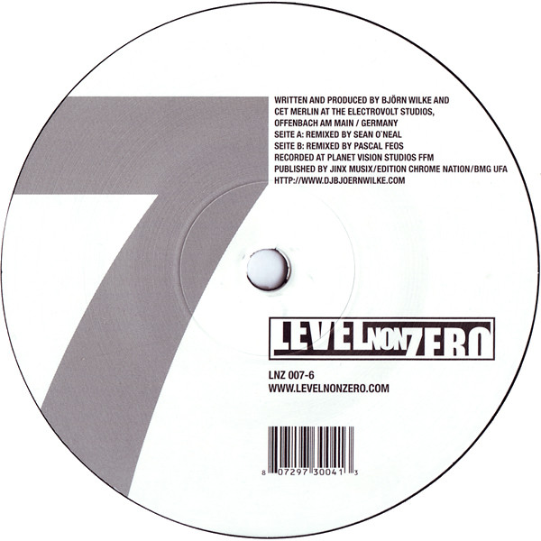 Björn Wilke - R U Ready, Ralph? | Level Non Zero (LNZ 007-6) - 2