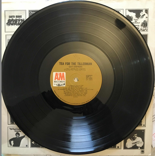 Cat Stevens - Tea For The Tillerman | A&M Records (SP-4280) - 9 Cat Stevens - Tea For The Tillerman | A&M Records (SP-4280) - 9